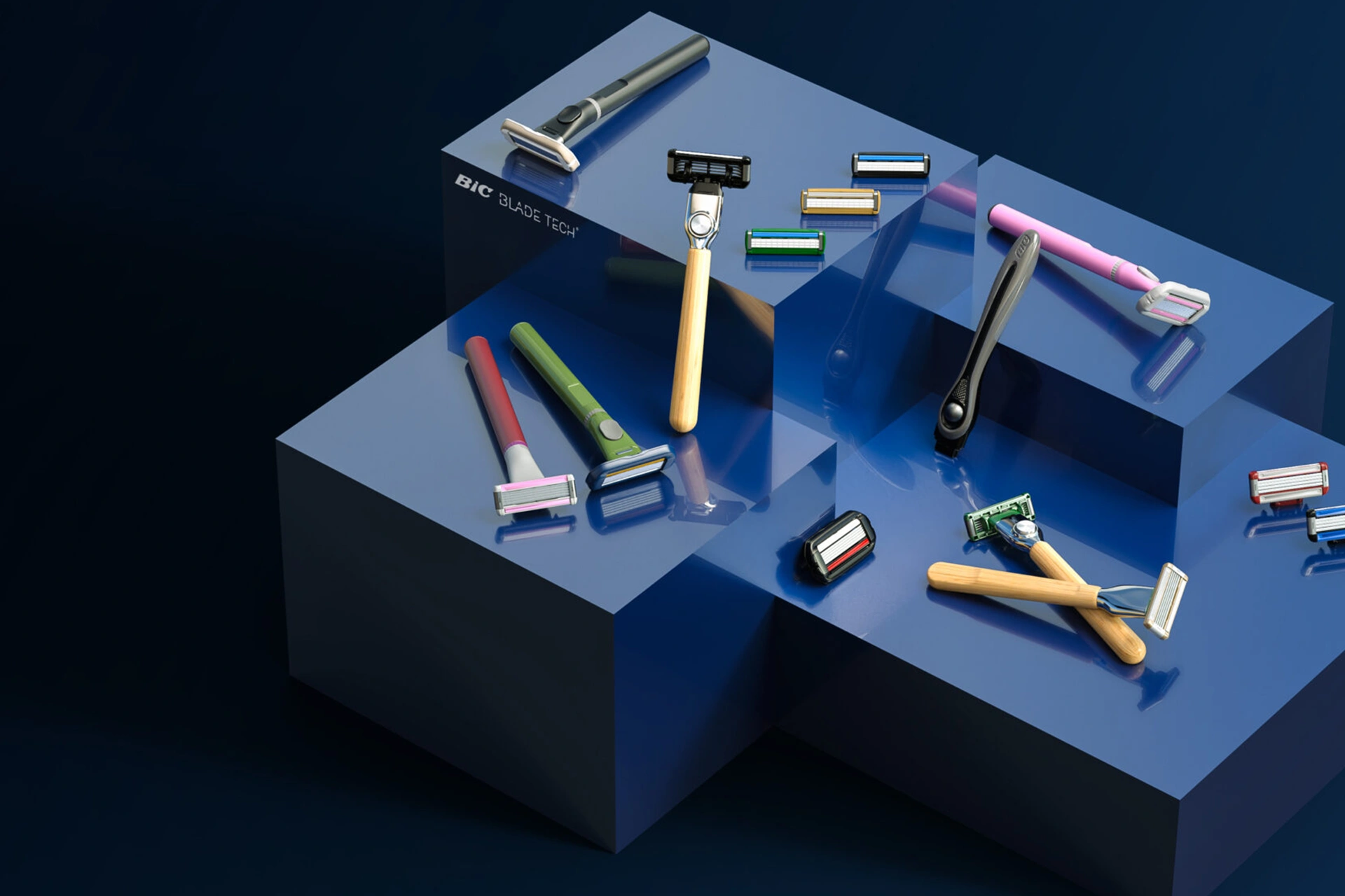 BIC razor range — BIC Blade Tech project