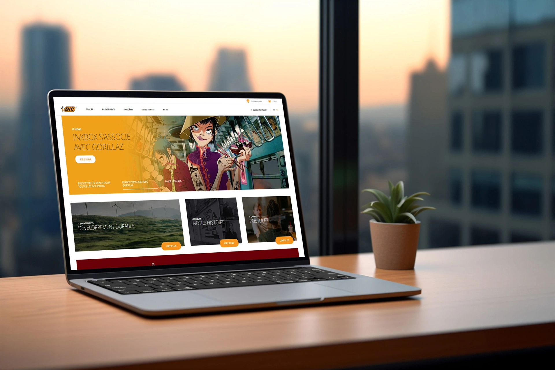 BIC Group corporate website