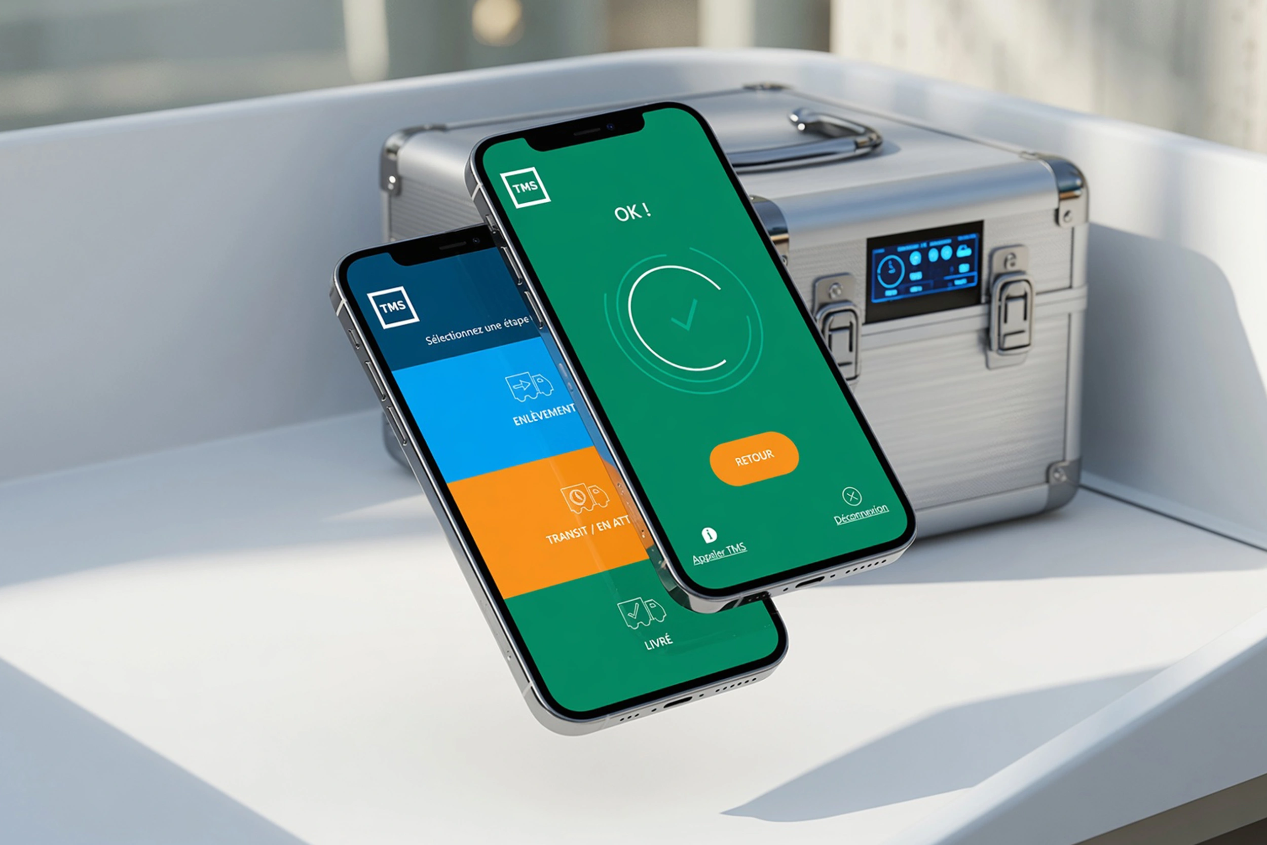 Site Trans Medical Service — interface du secteur santé